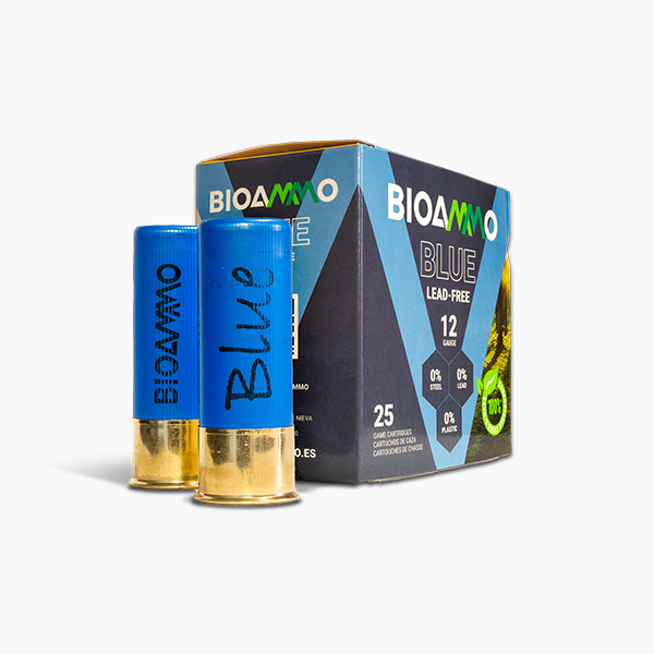 Blue 12Ga (70mm) Just Cartridges
